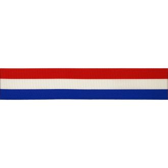Ribslint HOLLAND Rood-Wit-Blauw 38 mm van RESTYLE 018.7096.38