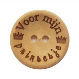 Knoop Voor mijn prinsesje 20mm, 4 stuks van DURABLE 020.1108