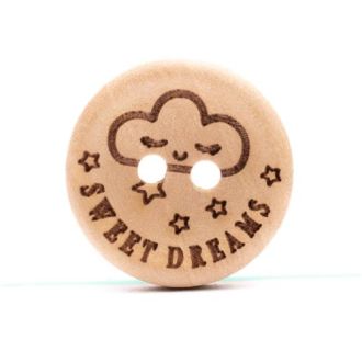 Knoop Sweet dreams 20mm, 4 stuks, van DURABLE 020.1118