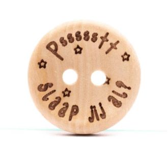 Knoop Pssssstt slaap jij al? 20mm, 4 stuks van DURABLE 020.1119