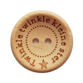 Knoop Twinkle twinkle kleine ster 25mm, 3 stk van DURABLE 020.1123