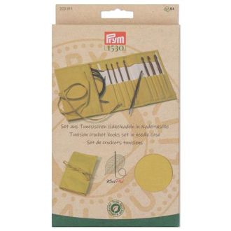 Tunische haaknaaldenset met 8 naalden 3,5mm-8mm van PRYM-B4 022.223811