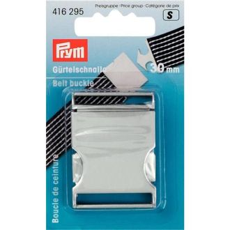 Ceintuurgesp 30 mm zilverkleurig mat van PRYM 022.416295