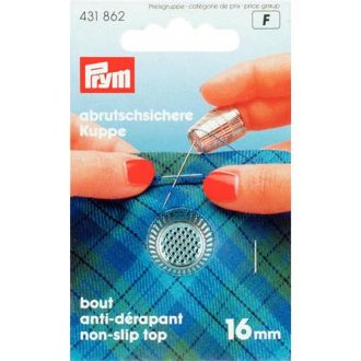 Vingerhoed 16,0 mm zilverkleurig van PRYM-f 022.431862