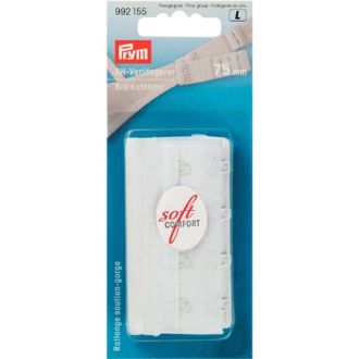 BH-verlengstuk 75 mm 4 haken wit van PRYM-L 033.992155