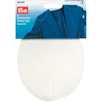 Schoudervullingen raglan wit maat S van PRYM 033.993880