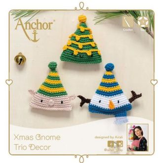 Elf trio decor haakpakket van ANCHOR 058.A28C00509062