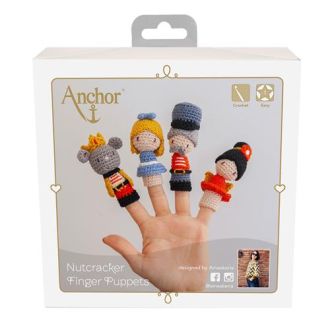 Notenkraker vingerpoppetjes haakpakket van ANCHOR 058.A28C00809061