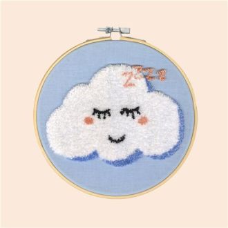 Wolk blauw 17,8cm Punchpakket van Restyle 095.2022