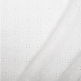 Embroidery Baby Cotton off white van KNIPIDEE 16960-022