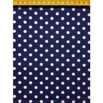 Stip marine M 100% katoen 140cm breed van BERTRUMS 2066