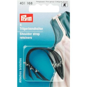 Schouderbandhouders zwart van PRYM 022.401168