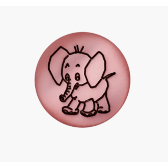 Knoop met olifant kl. 56 UNION KNOPF 45137