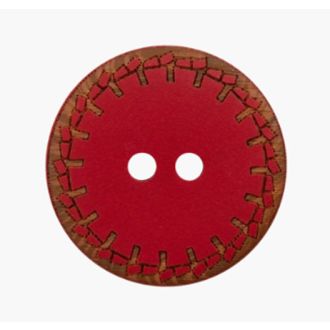 Polyester knoop twee gaten kl.50 van Union knopf 0453968