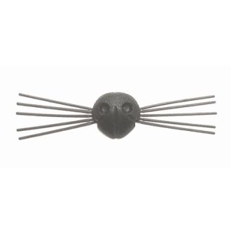 Neusje met snorharen zwart 21mm 48570 LE SUH