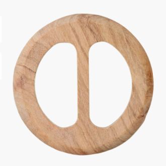 Houten gesp 40mm van UNION KNOPF 501013