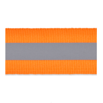 Reflecterend band oranje grijs van UNION KNOPF 6885