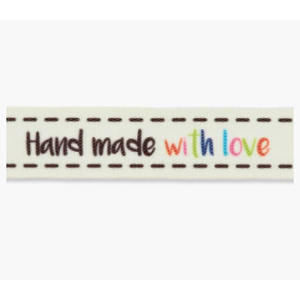Handmade with love sierband 15mm van UNION KNOPF 7595 kl902