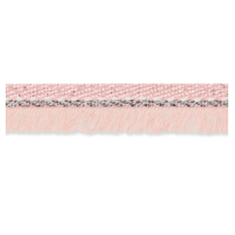 Franjes band 12mm roze UNION KNOPH 7650