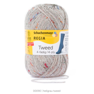 Tweed 4draads sokkenwol mixgaren 100gr 400m van SCHACHENMAYR 035.9801245