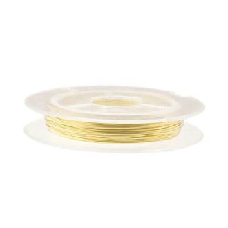 Koperdraad 0.3 mm Gold 10 Meter DB A2408