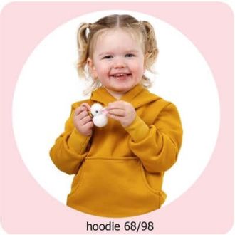 Naaipatroon hoodie mt 68 - 98 van ADIY 056.ADIY77