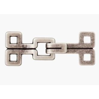 metalen gesp antiek zilver van UNION KNOPF 0501077 040 0083
