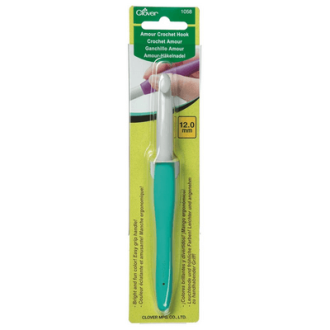 Ergonomische haaknaald Amour 12mm van CLOVER PN-0158285