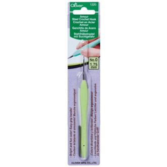 Ergonomische haaknaald Amour 1,75mm van CLOVER PN-0153578