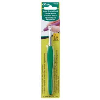 Ergonomische haaknaald Amour 5,5mm van CLOVER PN-0148300