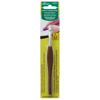 Ergonomische haaknaald Amour 6mm van CLOVER PN-0148301