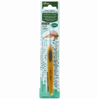 Soft touch haaknaald 1.5mm van CLOVER 086.1021