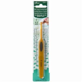 Soft touch haaknaald 4,5mm van CLOVER 086.1032