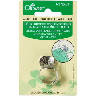 Ring Thimble plaatje voor sashiko van CLOVER 086.611