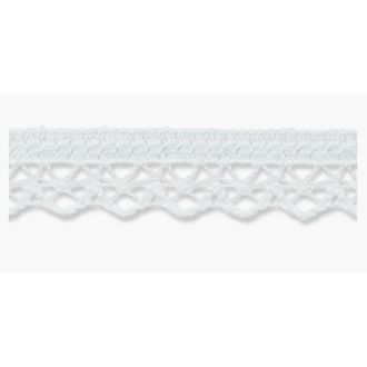 Cluny lace 12mm white 07396