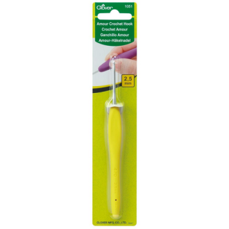 Ergonomische haaknaald Amour 2,5mm van CLOVER PN-0148294