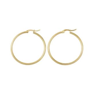  Oorringen Stainless Steel (55 mm) Goud van DB Y2389
