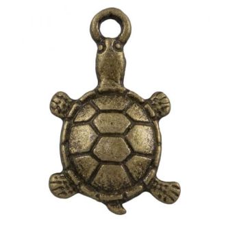 Schildpad bedel 11x7mm van DREAMBEADS M1824 / M1825 / M1826