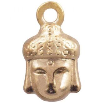 Buddha bedel goud 14x8mm van DREAMBEADS M1846
