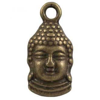 Buddha bedel brons 15x7mm van DREAMBEADS M1869