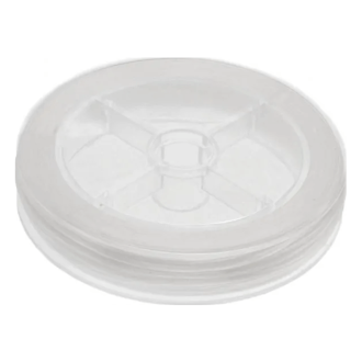 Elastiek transparant 0,7mm 25m van DREAMBEADS A2301