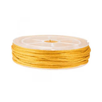 Satijnkoord 1,5mm 15m honey yellow van DB BA420