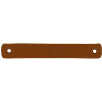 Leren labels blanco 7 x 1 cm 2 stuks van DURABLE 020.1194