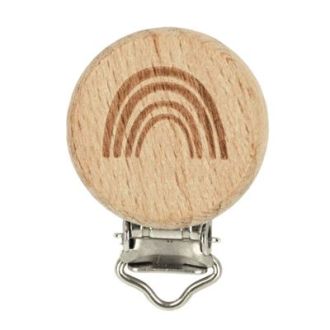 Speenclip regenboog 2stk van DURABLE 020.1264