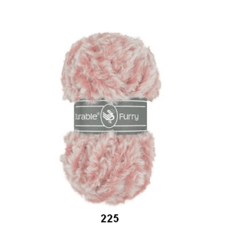 Furry polyester garen 50gr 35m van DURABLE 010.77