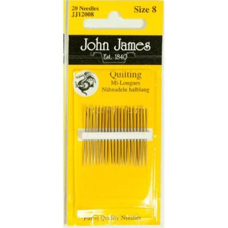 Quiltnaald halflang dikte 8 van JOHN JAMES PN-0176028