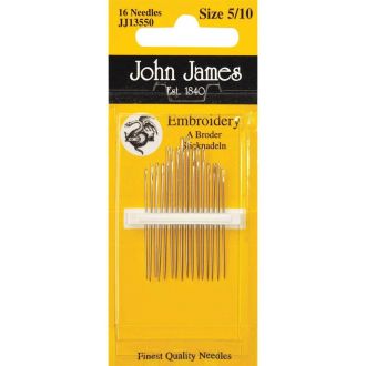 Borduurnaalden crewel dikte 5 - 10 van JOHN JAMES PN-0176043