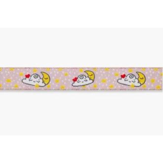 band wolk en maan roze 16mm van UNIONKNOPF 8301