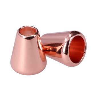 Koordeinde kegel Rose Goud 5mm MT018963