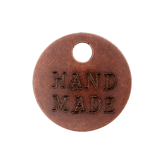 Metalen Handmade pendelhangers 20mm van UNION KNOPF 500500